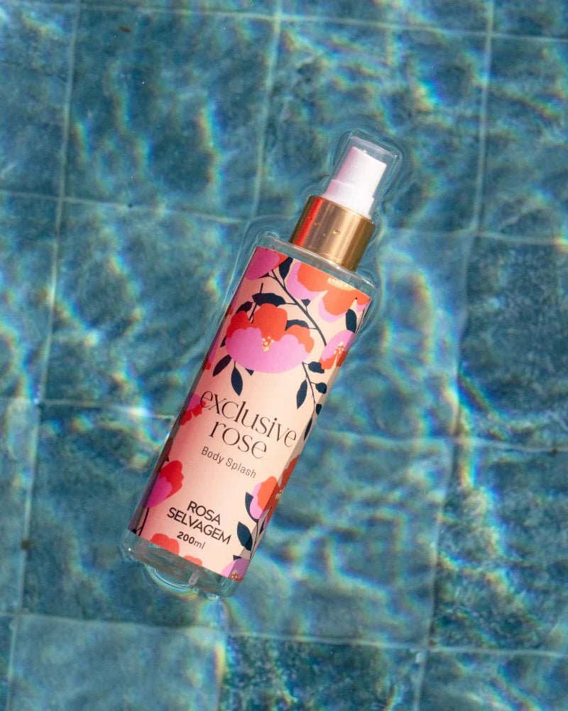 Kit Body Splash Completo Rosa Selvagem