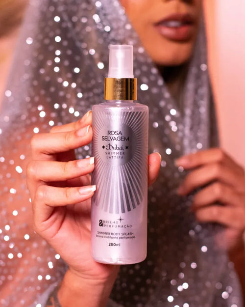 2 Body Splash Shimmer Dubai + Óleo Clareador