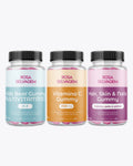 3 Gominhas - Cabelo, pele e unhas + Vitamina C + Kids Bear Multivitamínico