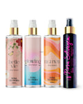 Kit 3 Body Splashes + Óleo Clareador