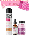 Dia das Mães - Kit Rosa Hair Crescimento Capilar: Shampoo + Tônico + Gominha