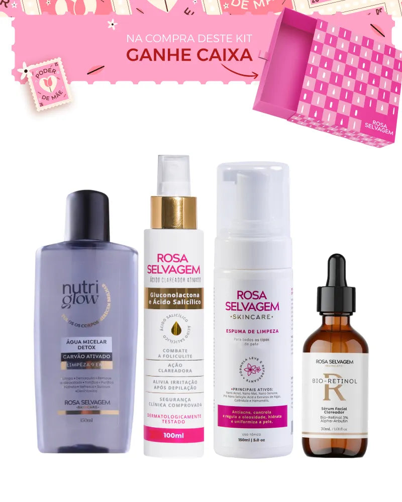 Dia das Mães - Kit skincare - Bio Retinol