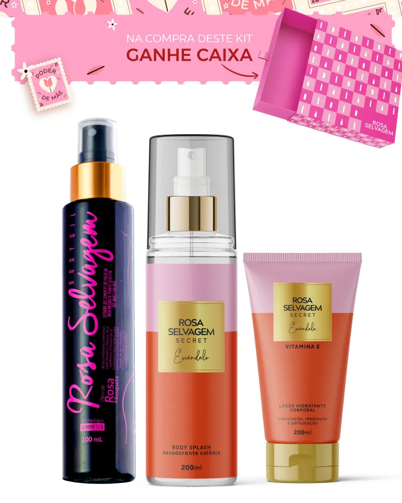 Dia das Mães - Kit Secrets - Escândalo