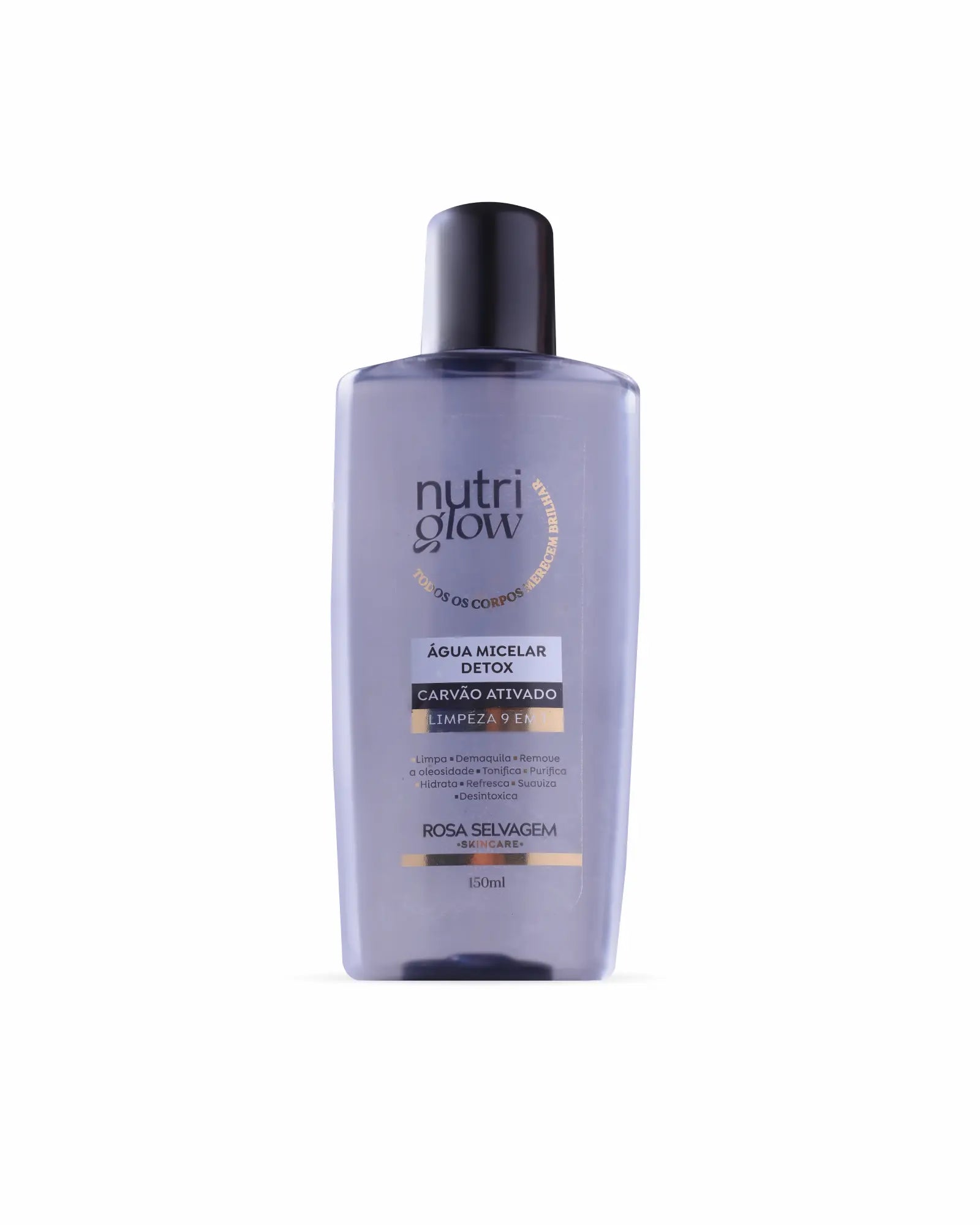 Nutri Glow Água Micelar Carvão Ativado