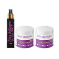 2 Creatinas + Óleo Clareador Rosa Selvagem